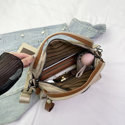 Simple Stylish And Versatile Shoulder Bag Nylon Material High-end Feel