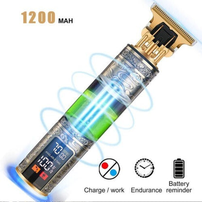 Beard Trimmer Hair Clippers Cordless Rechargeable Hair Cutting Barber Shaving Machine For Men USB Charging