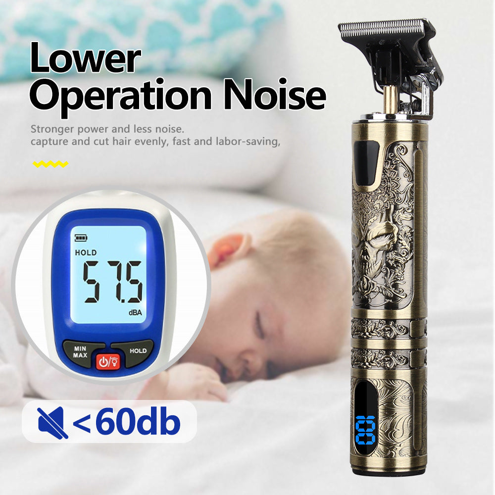 Beard Trimmer Hair Clippers Men's Shaver Cordless Hair Cutting Kit Barber Shaving Machine USB Rechargeable