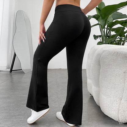 Women's High-Waisted Slim-Fit Bootcut Flare Pants