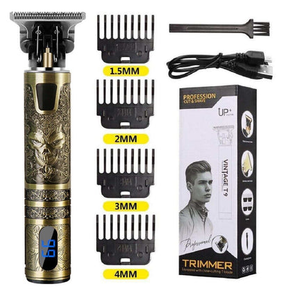 Beard Trimmer Hair Clippers Men's Shaver Cordless Hair Cutting Kit Barber Shaving Machine USB Rechargeable