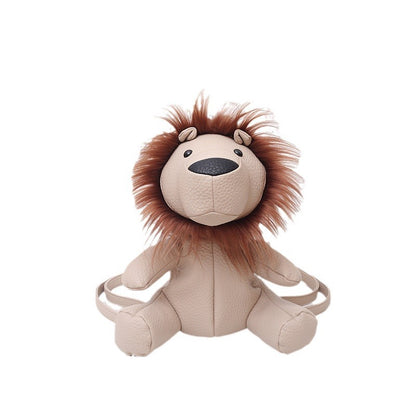 Premium Plush Cartoon Cute Little Lion Casual Bag